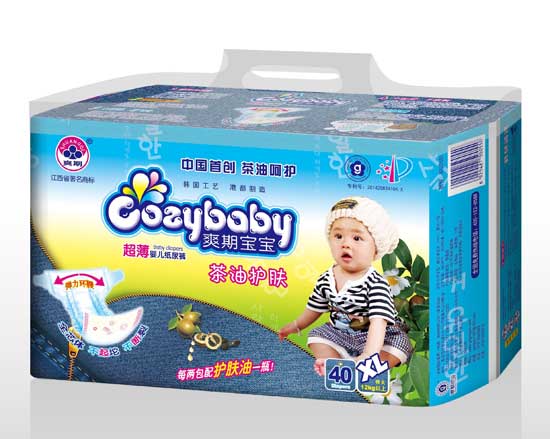 爽期寶寶茶油護膚yinge紙尿褲XL碼