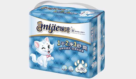 咪潔新超薄yinge紙尿片L碼