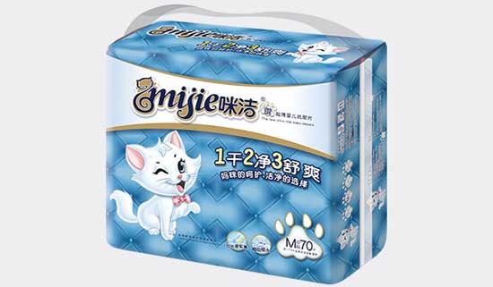 咪潔新超薄yinge紙尿片M碼