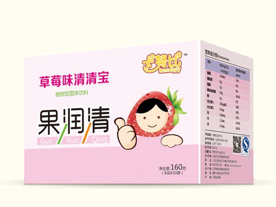 卡努比草莓味果潤(rùn)清清清寶(盒)