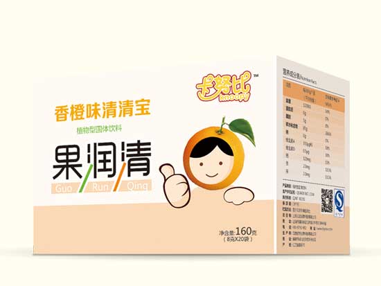 卡努比香橙味果潤(rùn)清清清寶(盒)