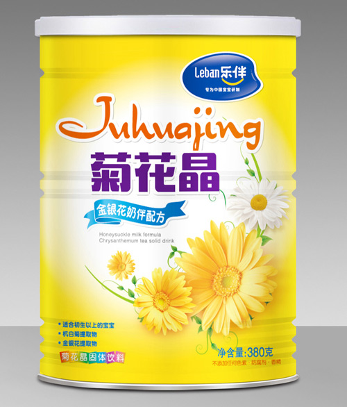 樂伴金銀花奶伴侶配方菊花晶380克