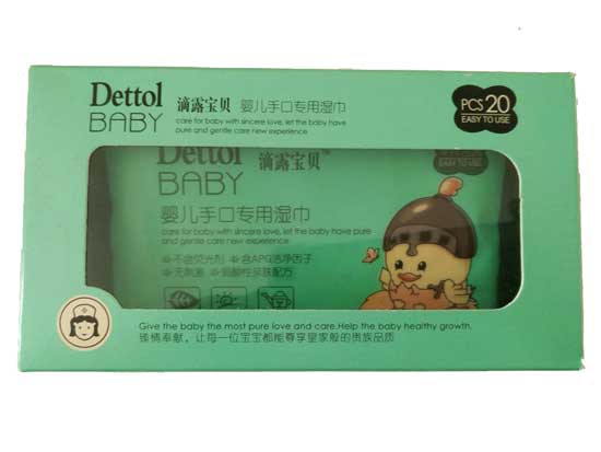 滴露寶貝yinge手口專用濕巾