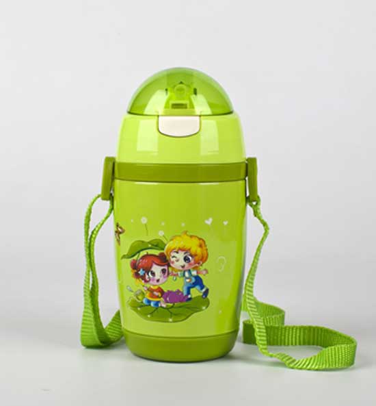 亨特貝貝不銹鋼吸管杯綠色