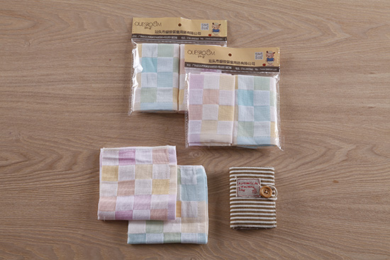 芊嬰小屋yingye彩格小方巾