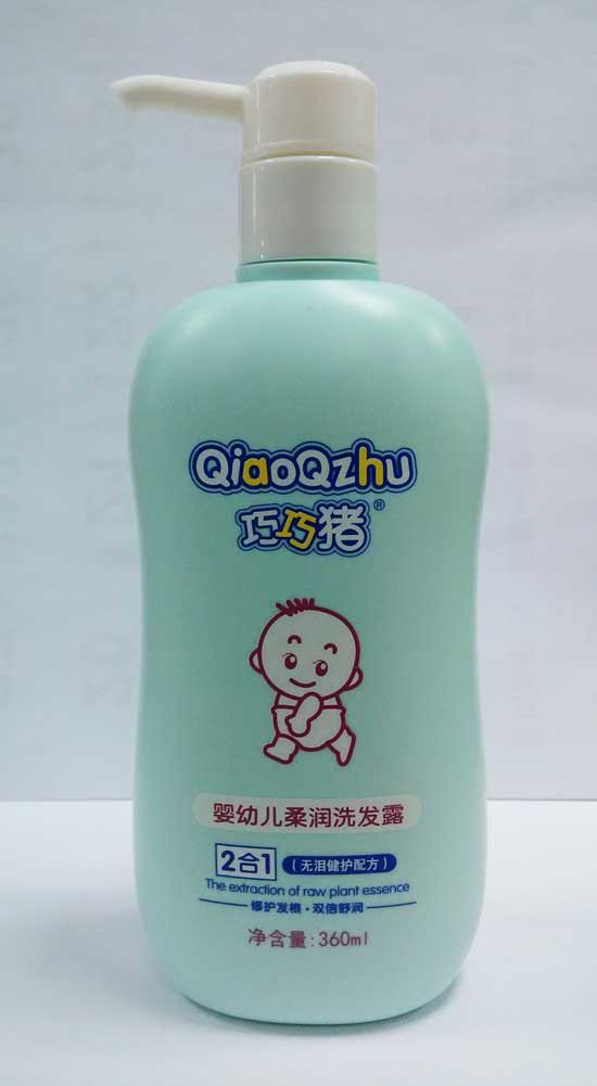 巧巧豬360mlyingye柔潤洗發(fā)露
