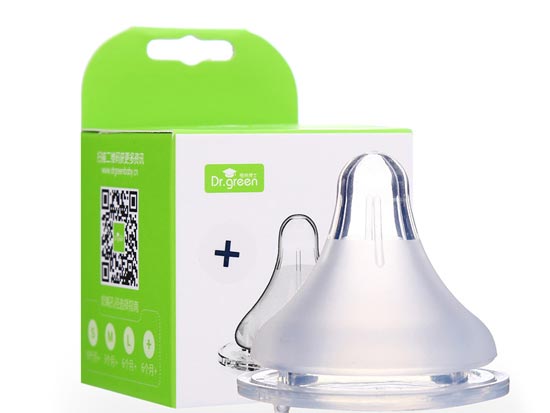 格林博士寬口母乳實(shí)感奶嘴十字孔