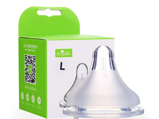 格林博士寬口母乳實(shí)感奶嘴L號