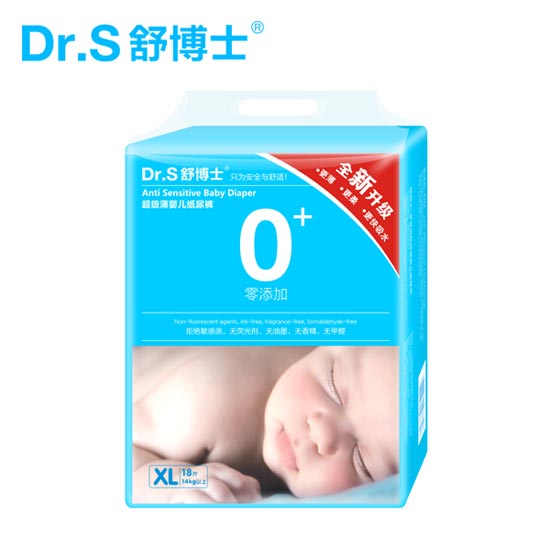 舒博士超級(jí)薄yinge紙尿褲XL18片