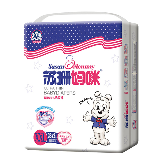 蘇珊媽咪柔薄型yinge紙尿褲XXL38+2片