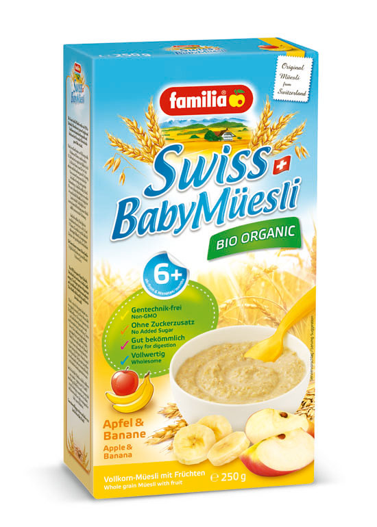 瑞氏麥寶寶有機(jī)多維谷物6+(蘋果、香蕉)