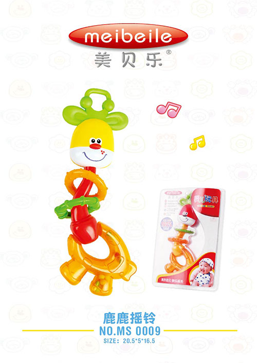 美貝樂鹿鹿搖鈴