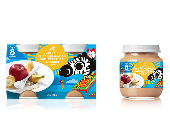 小馬斑斑水果麥片yinge酸奶