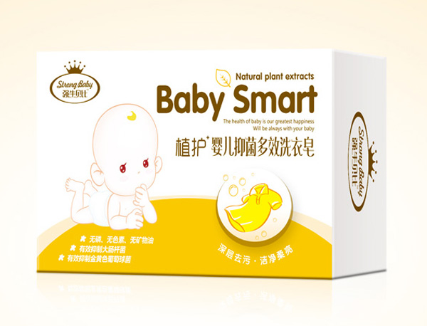 強生貝比yinge抑菌多效洗衣皂