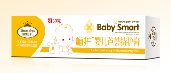 強(qiáng)生貝比yinge蘆薈特護(hù)膏