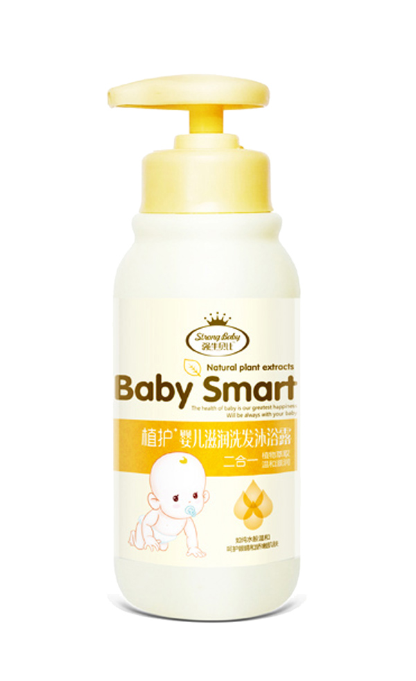 強生貝比yinge滋潤洗發(fā)沐浴