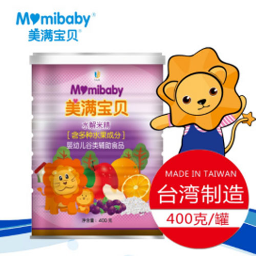 美滿寶貝yingye谷類輔食水解米精