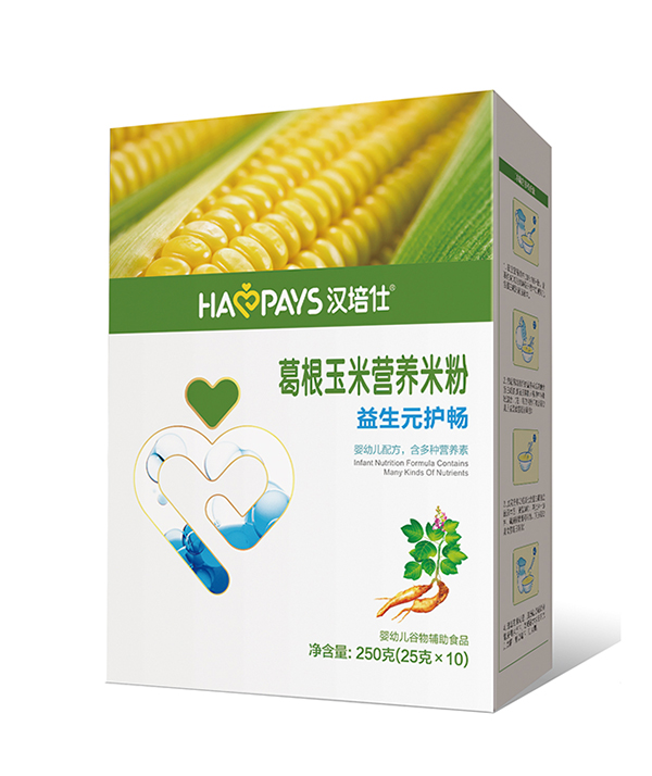 漢培仕葛根+玉米 益生元護(hù)暢營養(yǎng)米粉 盒裝