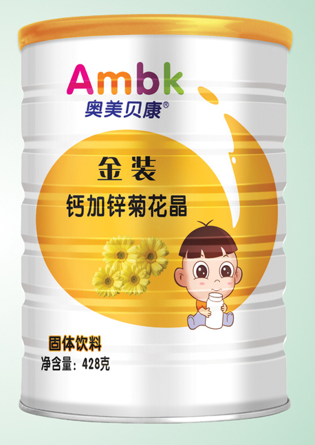 奧美貝康428克鈣加鋅菊花晶