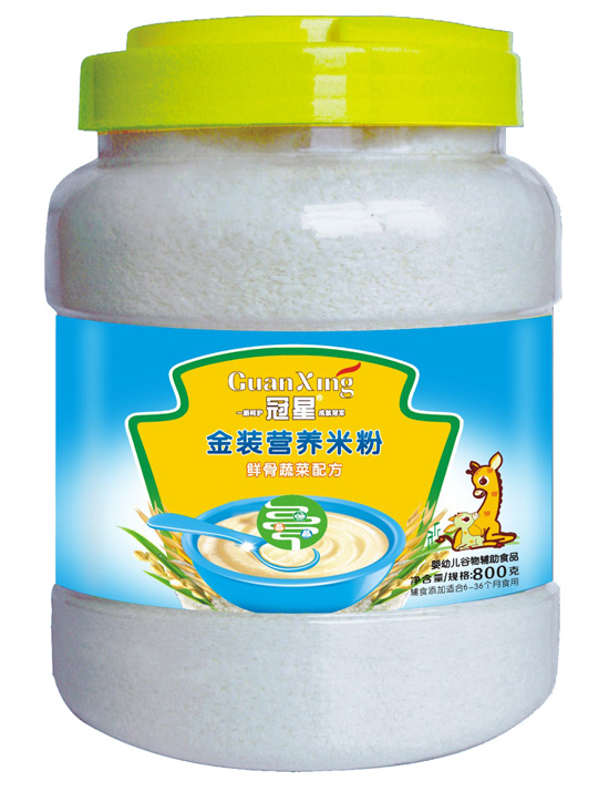 冠星鮮骨蔬菜800克營養(yǎng)米粉