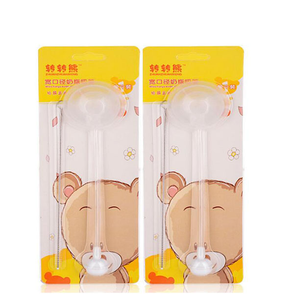 轉(zhuǎn)轉(zhuǎn)熊寬口徑PP奶瓶大口徑硅膠奶瓶自動吸管組