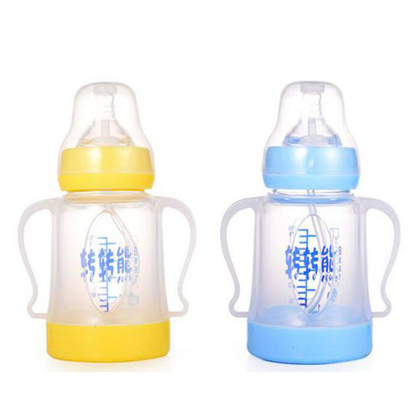 轉(zhuǎn)轉(zhuǎn)熊抗摔晶鉆玻璃奶瓶