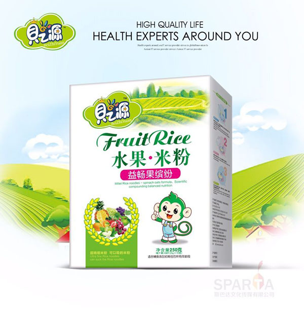 貝之源益暢果繽紛水果米粉盒裝