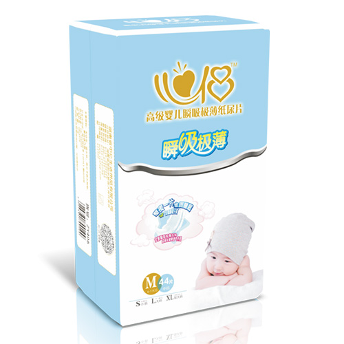 心侶瞬吸極薄紙尿片M44片