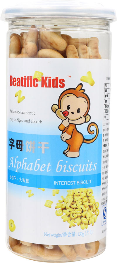 Beatific-Kids字母餅干