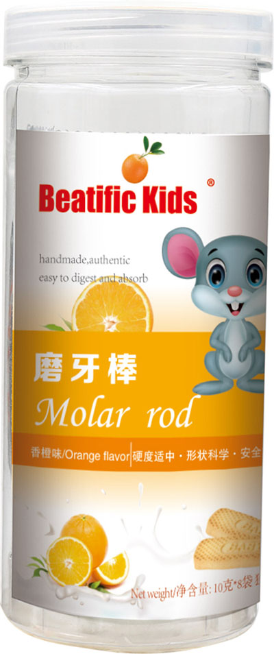 Beatific-Kids香橙味磨牙棒