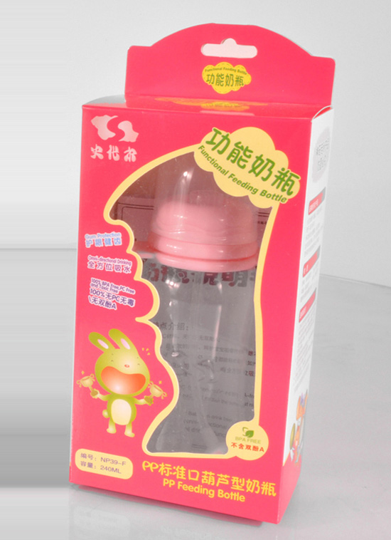 史代爾PP標(biāo)準口葫蘆型奶瓶240ml粉