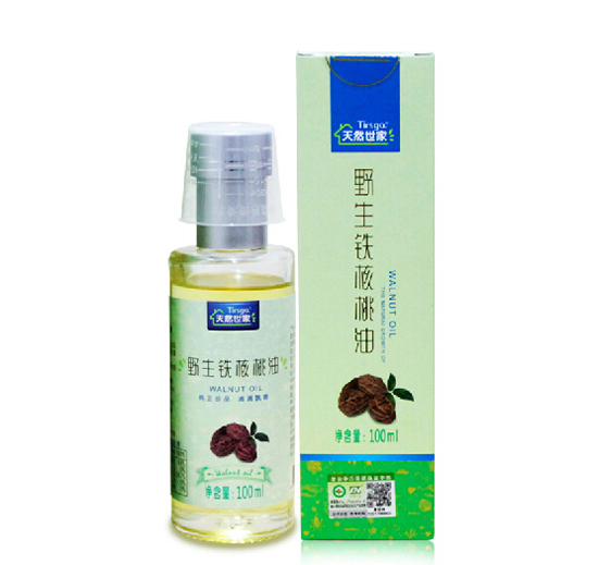 天然世家野生鐵核桃油100ml