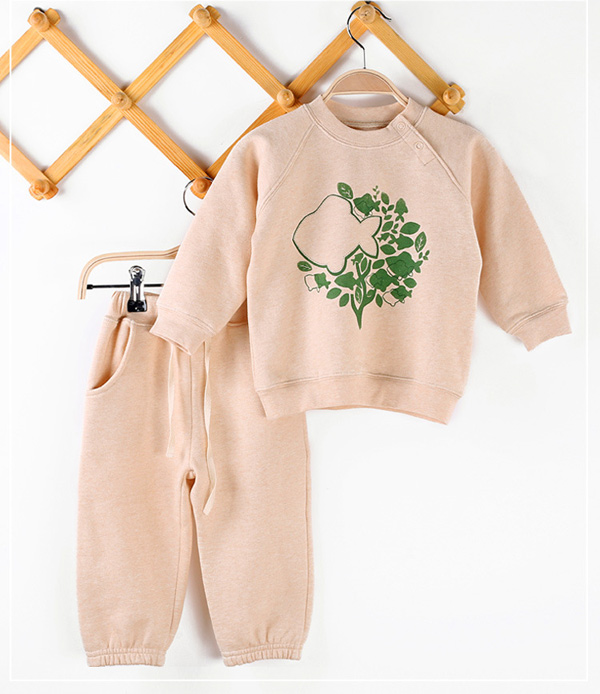 星語伊春秋休閑童衛(wèi)衣套裝長(zhǎng)袖韓版