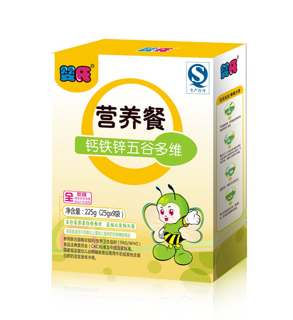 嬰氏鈣鐵鋅五谷多維營(yíng)養(yǎng)餐