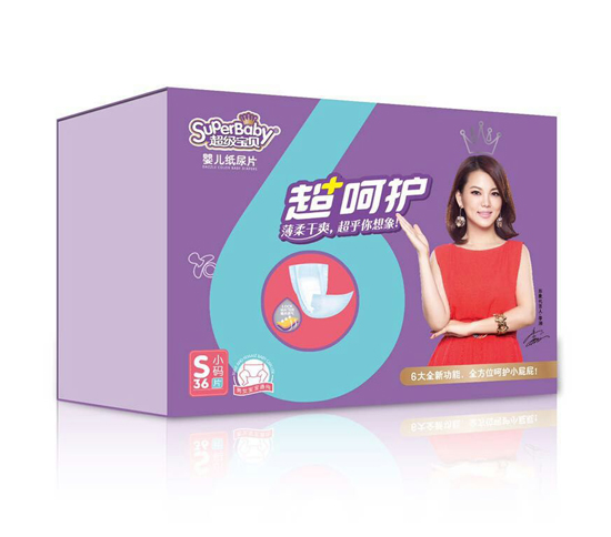 超級(jí)寶貝超呵護(hù)yinge紙尿片S碼36片