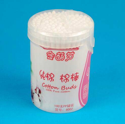 金葫蘆100支小開口紙紙棒棉簽