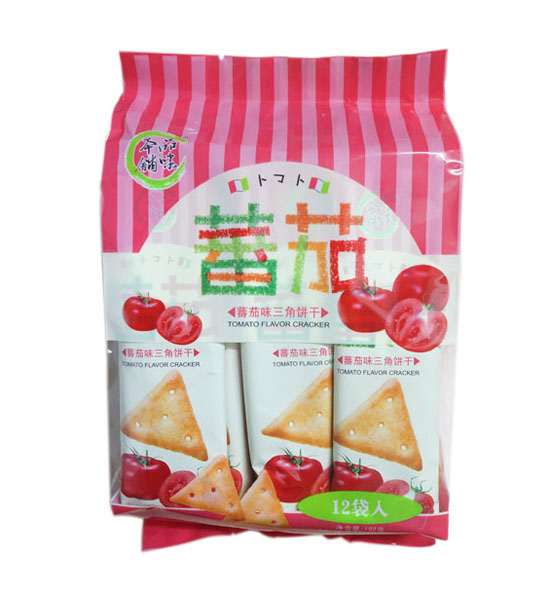 品味本鋪番茄味三角餅干