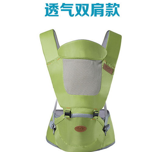 抱抱龍后背式y(tǒng)inge背帶腰凳綠色
