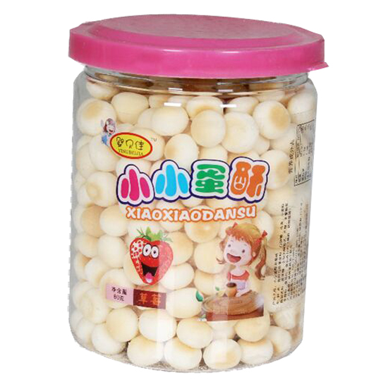 嬰貝佳小小蛋酥草莓味