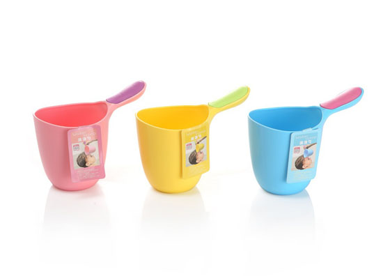 寶寶沐浴勺 兒童洗澡洗發(fā)水杯 嬰兒沐浴水勺 水舀子 水瓢