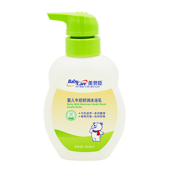 美贊臣yinge牛奶舒潤沐浴乳