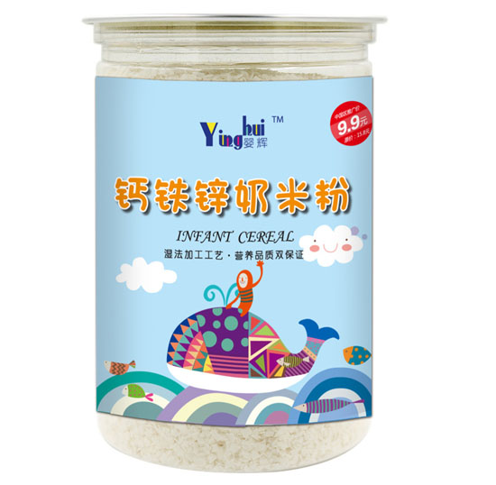 嬰輝鈣鐵鋅奶米粉