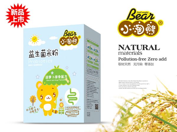 小淘熊胡蘿卜排骨益生菌米粉