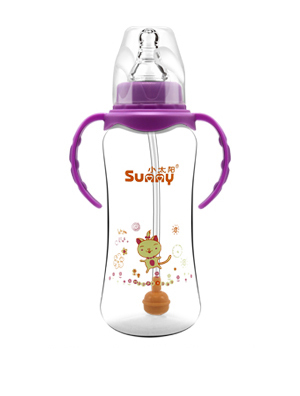 小太陽(yáng)葫蘆型防脹氣PP奶瓶300ML