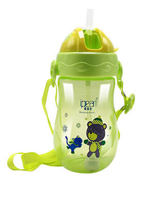 愛貝爾嬰童背帶學(xué)飲杯350ML