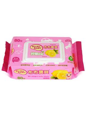 布布寶貝嬰兒豪華版護膚帶蓋柔濕巾1包