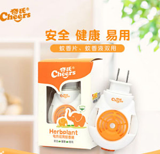 奇氏電熱雙用蚊香器