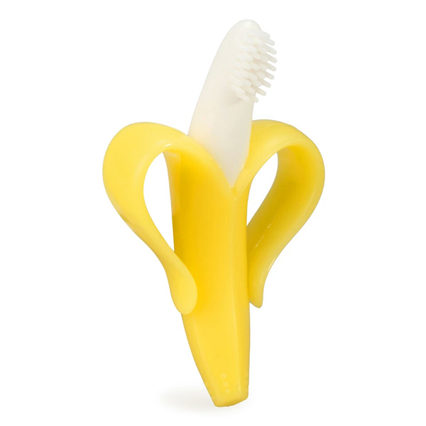 盟寶香蕉牙刷安撫牙膠