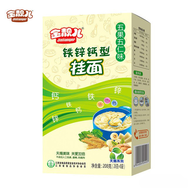 金靚兒天賜系列鐵鋅鈣型五果五仁味營養(yǎng)掛面獨立條盒裝.jpg 金靚兒天賜系列鐵鋅鈣型五果五仁味營養(yǎng)掛面獨立條盒裝.jpg