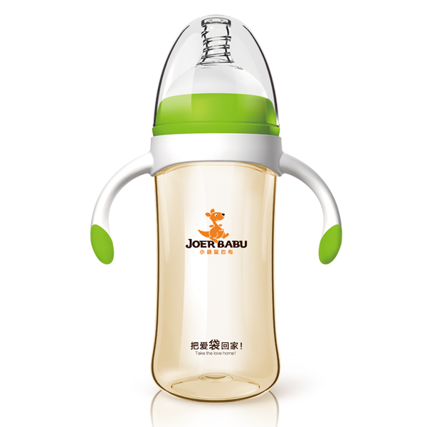 小袋鼠巴布PPSU奶瓶BP-809綠色